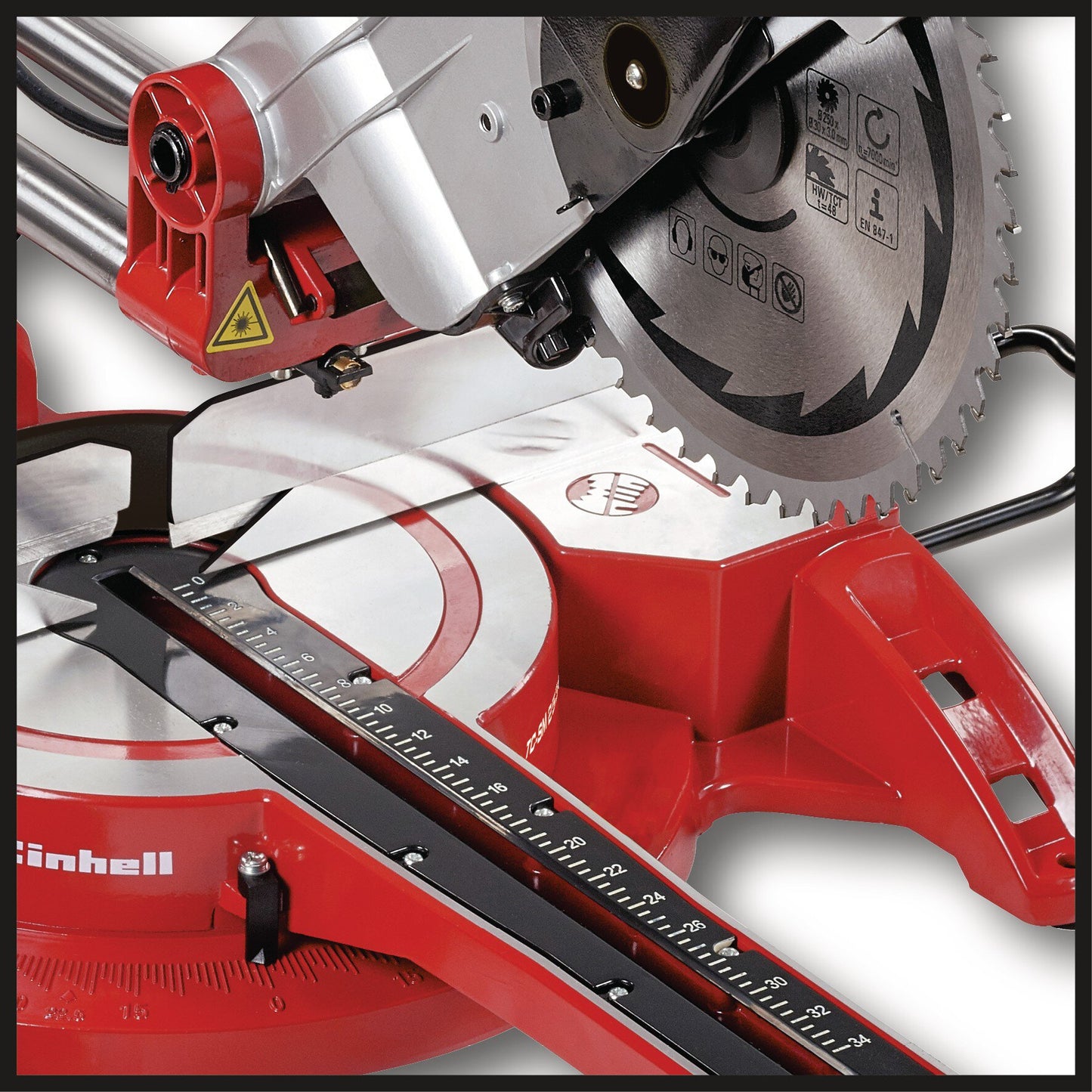 Einhell TC-SM 2534 Dual | Húzó-, -fejező- és gérvágó fűrész