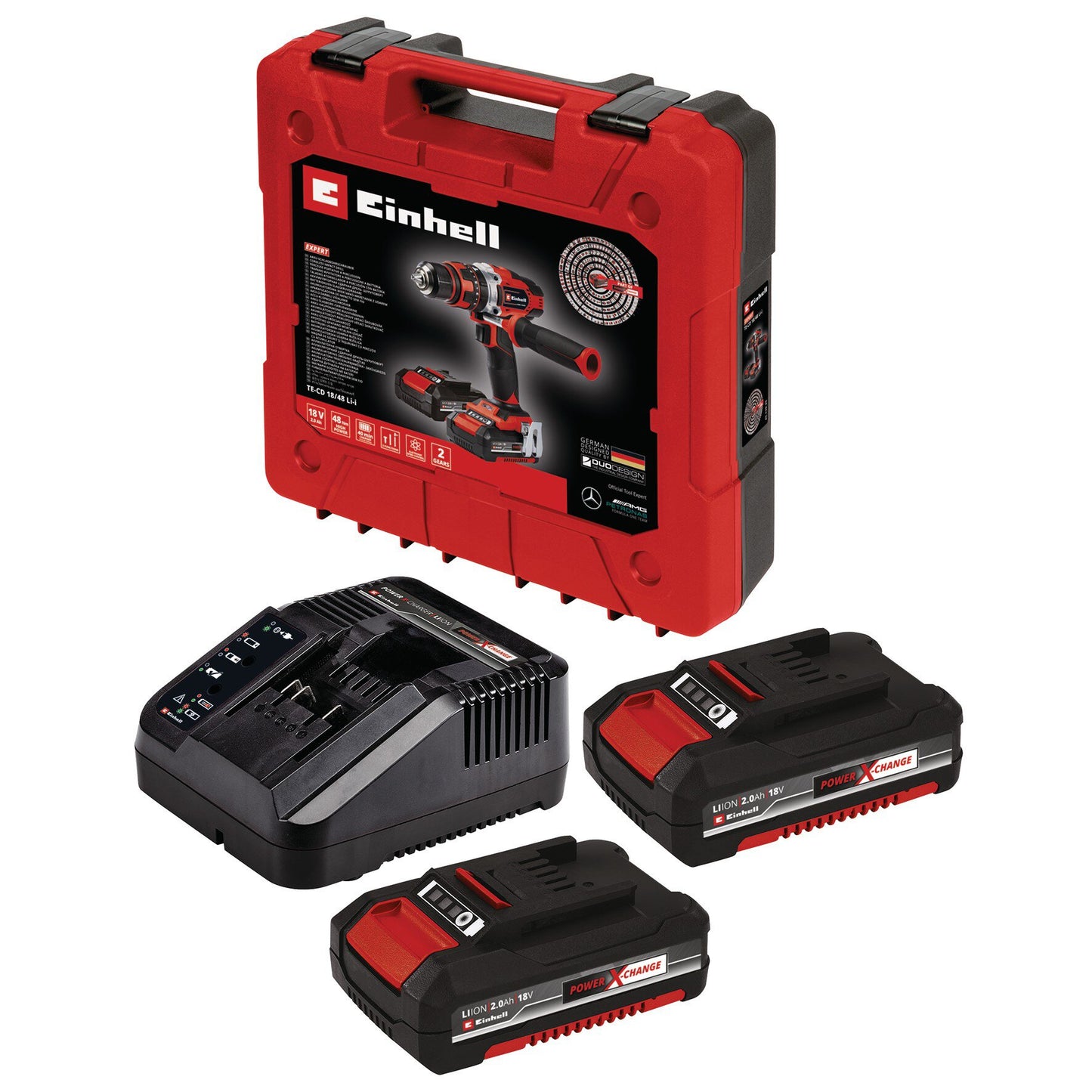 Einhell TE-CD 18/48 Li-i (2x2,0Ah) | Akkus ütvefúró-csavarozó
