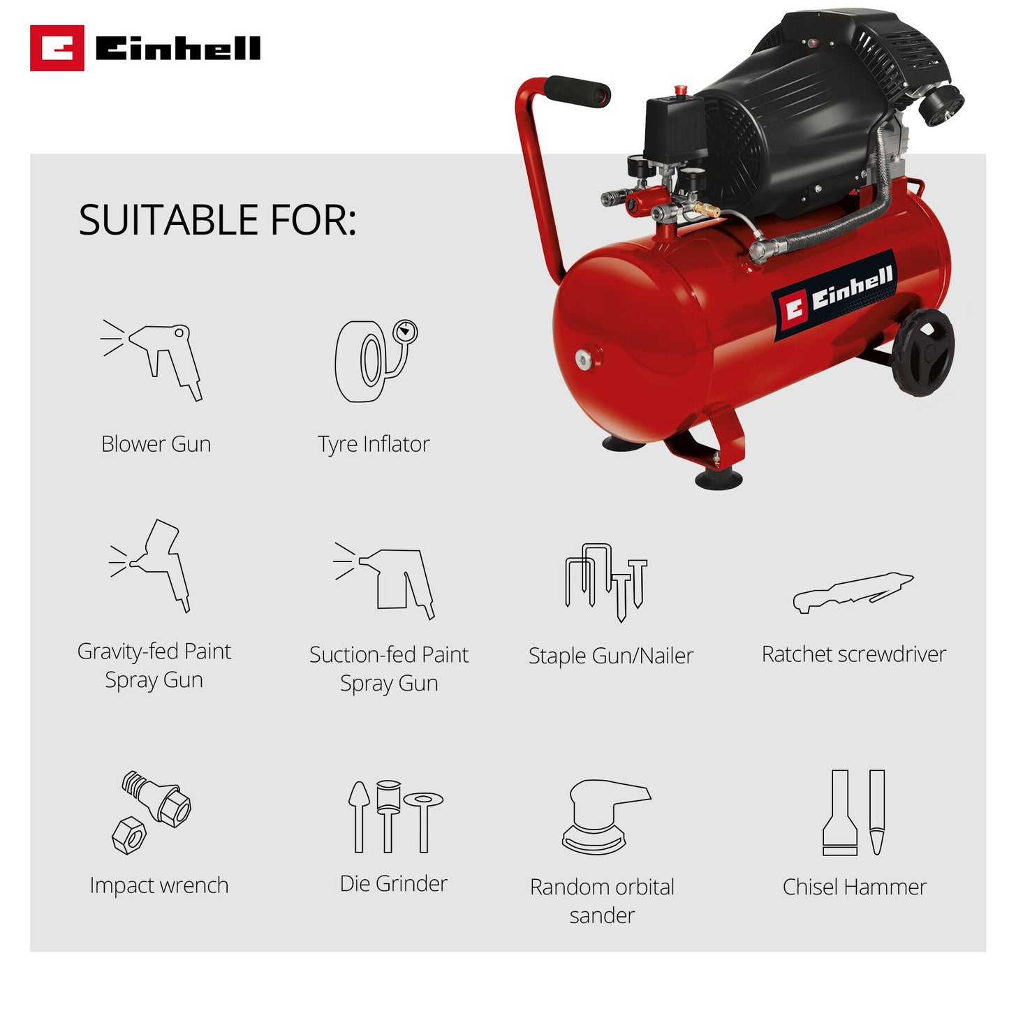 Einhell TC-AC 420/50/10 V | Kompresszor
