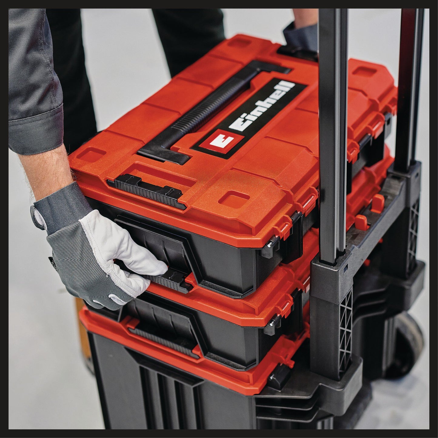 Einhell E-Case L with wheels | Rendszerkoffer