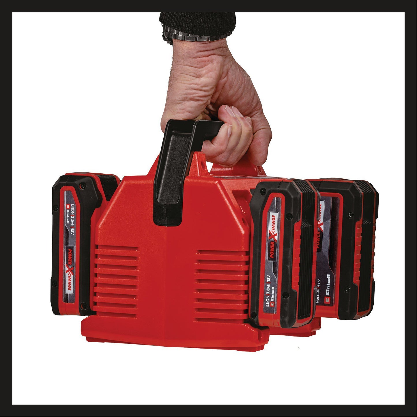Einhell 2x2 Power X-Quattrocharger 4A | PXC töltőkészülék