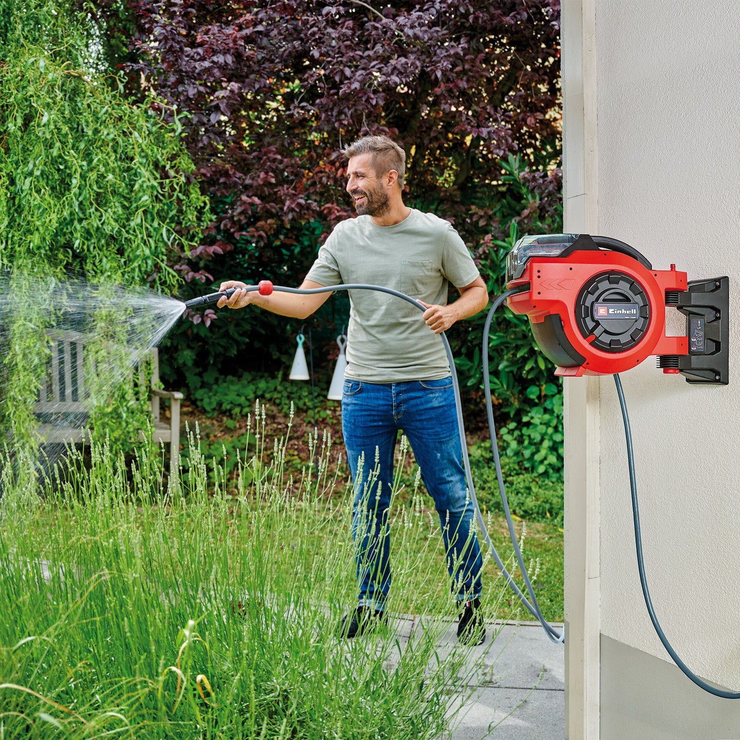 Einhell GE-HR 18/30 Li-Solo | Akkus tömlődob (víz)