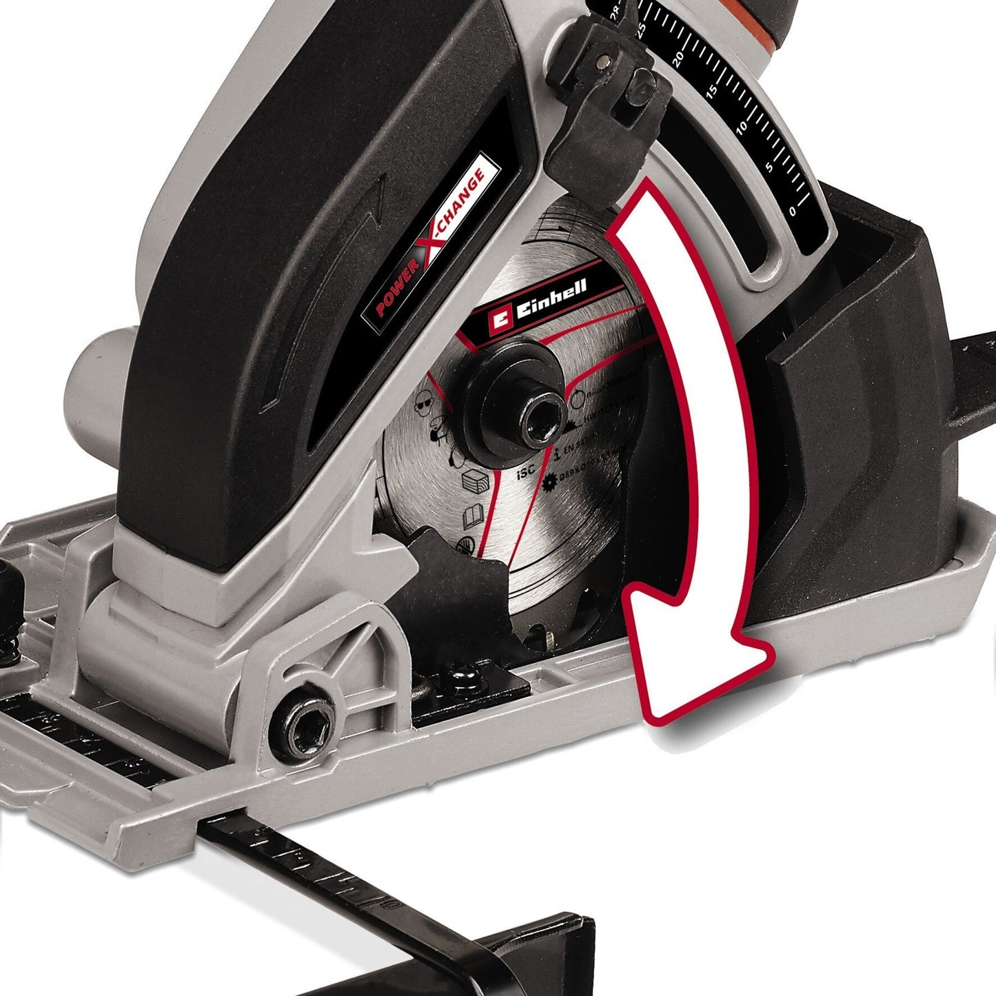 Einhell TE-CS 18/89 Li - Solo | Akkus mini kézi körfűrész