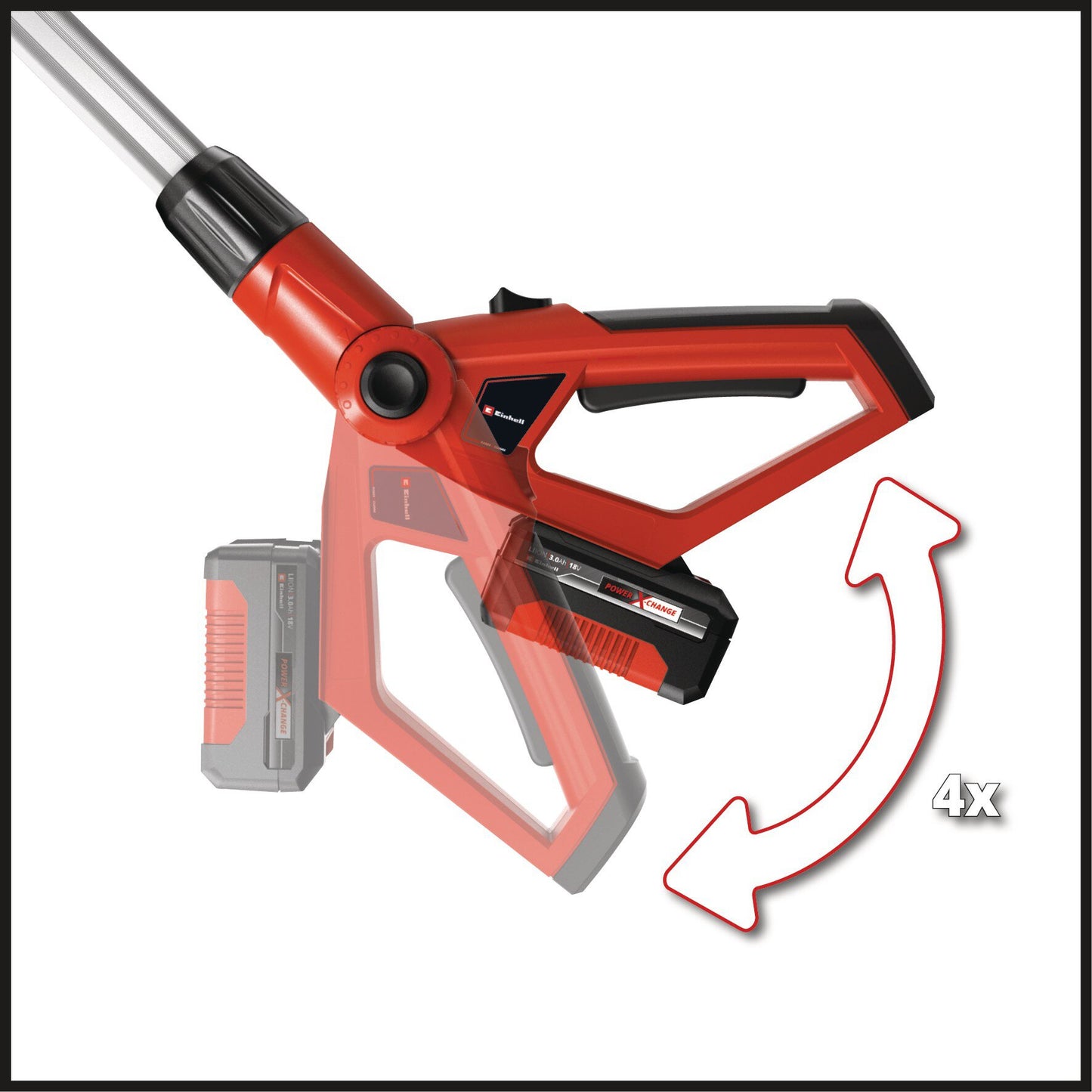 Einhell GE-LC 18 Li T-Solo | Akkus magassági ágvágó