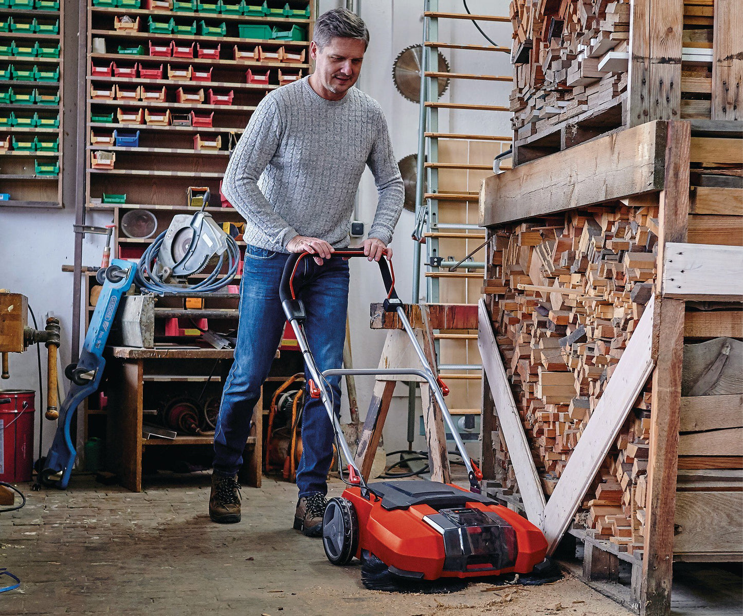 Einhell TE-SW 18/610 Li-Solo | Akkus seprőgép