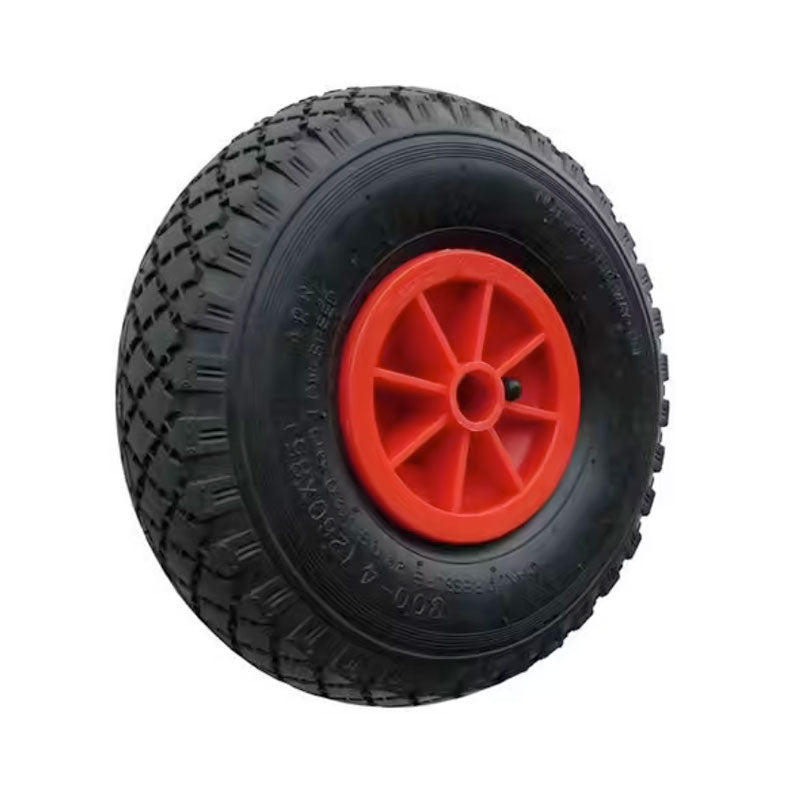 Molnárkocsi kerék műanyagfelnis siklócsapágyas 3.0-4.0 80x260mm 80kg max. terhelhetőség