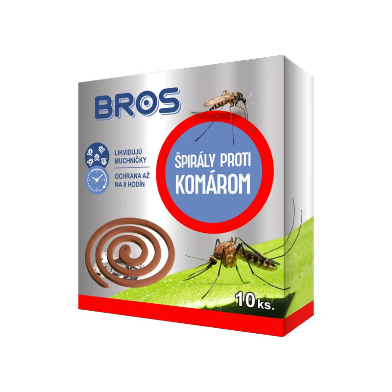 Szúnyogriasztó spirál Bros (10db/csomag)