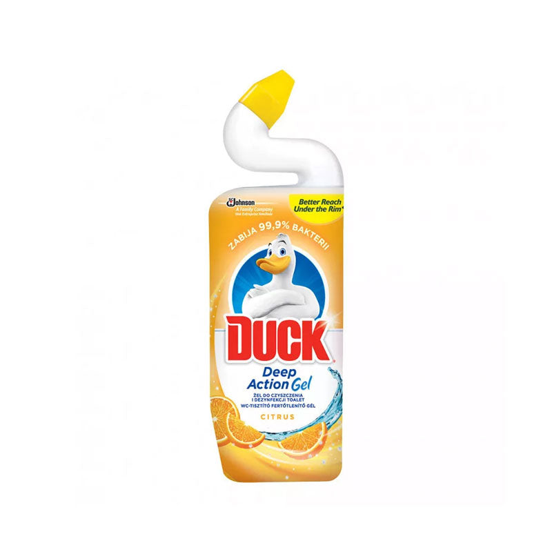 Wc tisztító gél 750ml Duck citrusos 12darab/karton