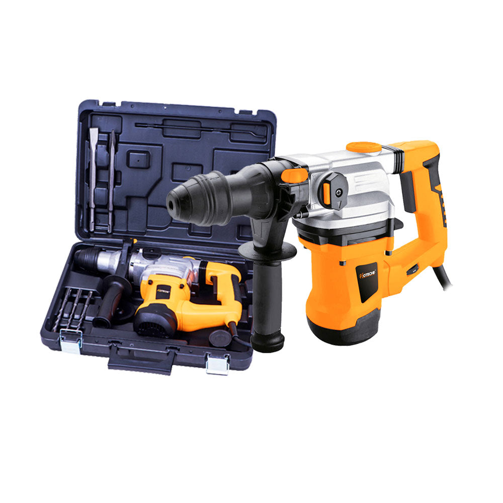 Fúrókalapács 1200W 3 funkciós koffer+kiegészítők SDS plus Hoteche