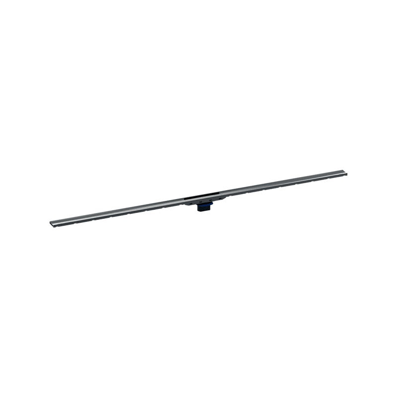 Geberit CleanLine80 zuhanyfolyóka, L30-130 cm, feketekróm/políroztt, easy-to-clean bevonattal