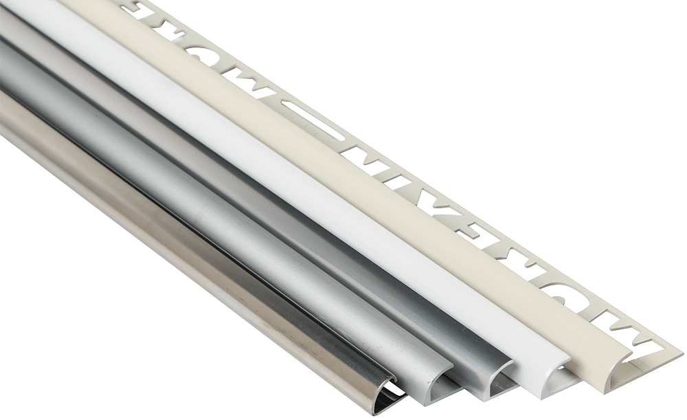 Murexin Lekerekített kialakítású fém élzárósínek