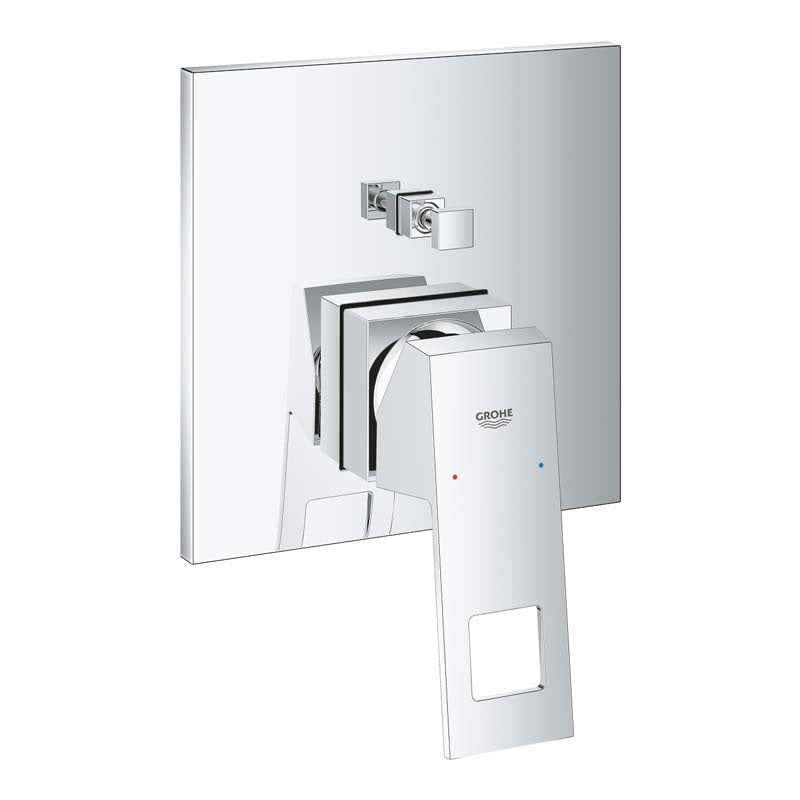Grohe Eurocube egykaros keverő, 2-utas váltóval króm