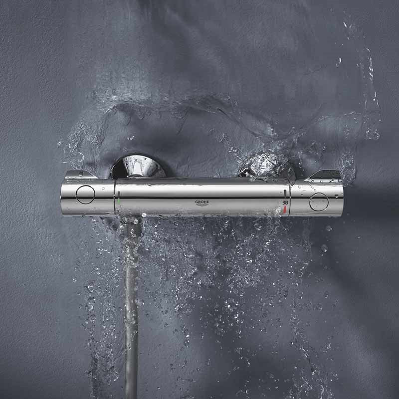 Grohe Grohtherm 800 termosztátos zuhanycsaptelep króm