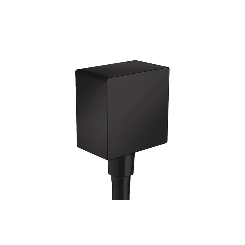 Hansgrohe Fixfit Square csatlakozó matt fekete