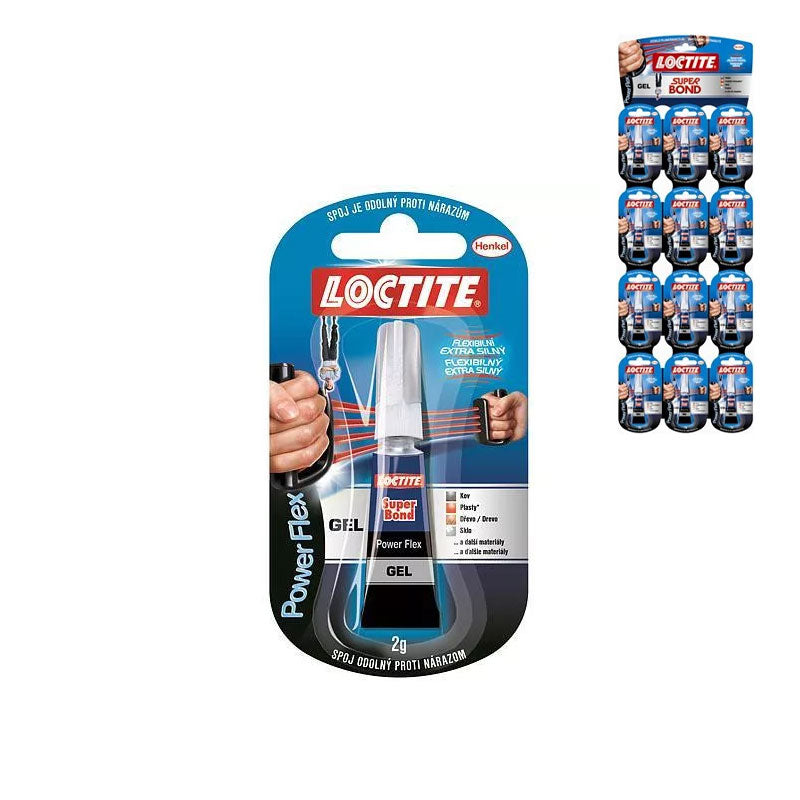 Pillanatragasztó 2gr Loctite Super Bond Gél (16db/csomag)