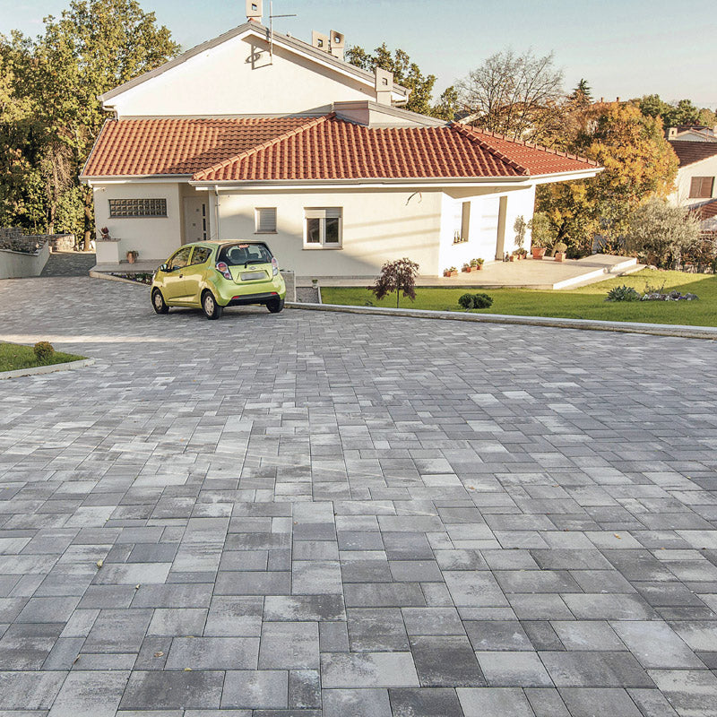 Semmelrock® CITYTOP+ KOMBI 6 CM SZÜRKE-FEHÉR