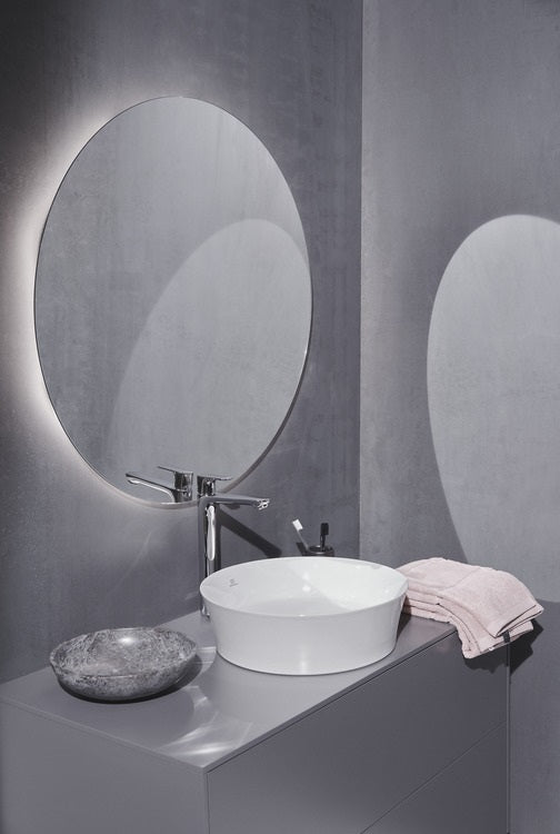 Ideal Standard Conca kerek tükör háttérvilágítással, 80 cm