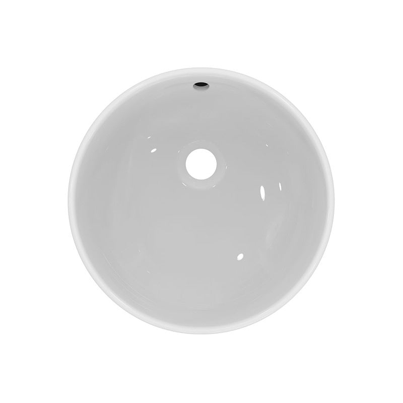 Ideal Standard i.life B mosdó, pultra ültethető, kerek, 400 mm, túlfolyóval, fehér
