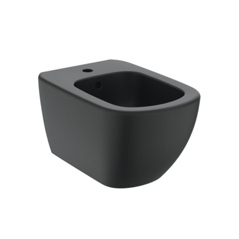 Ideal Standard Tesi fali bidé, rejtett rögzítéssel, silk black
