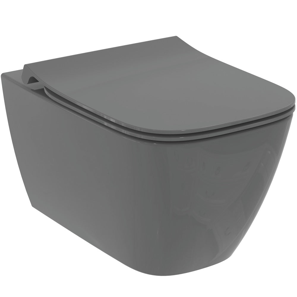 Ideal Standard i.life B wc ülőke, soft close, easy take-off, glossy gray