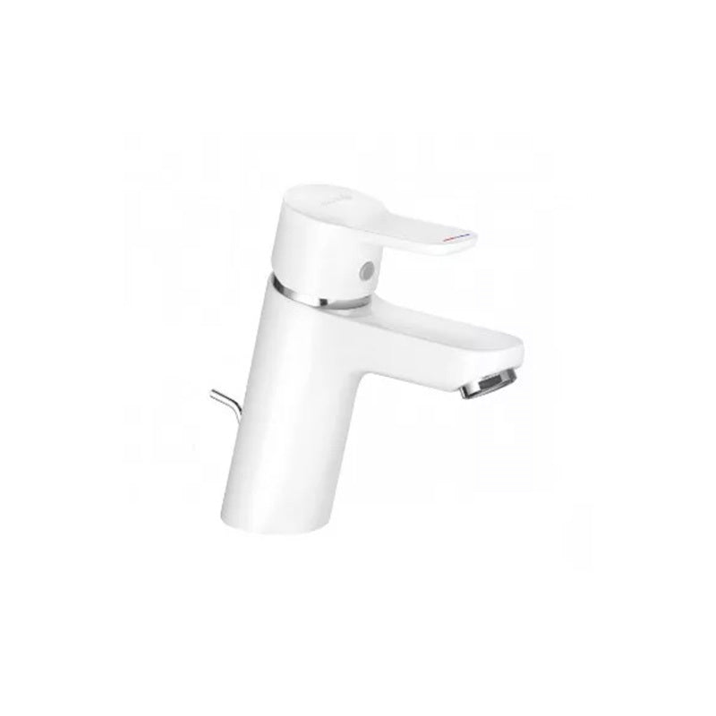 Kludi Pure&Easy egykaros mosdócsaptelep 70 na automata leeresztő, fehér