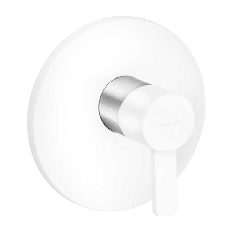 Kludi Zenta egykaros, falsík alatti zuhanycsaptelep, fehér