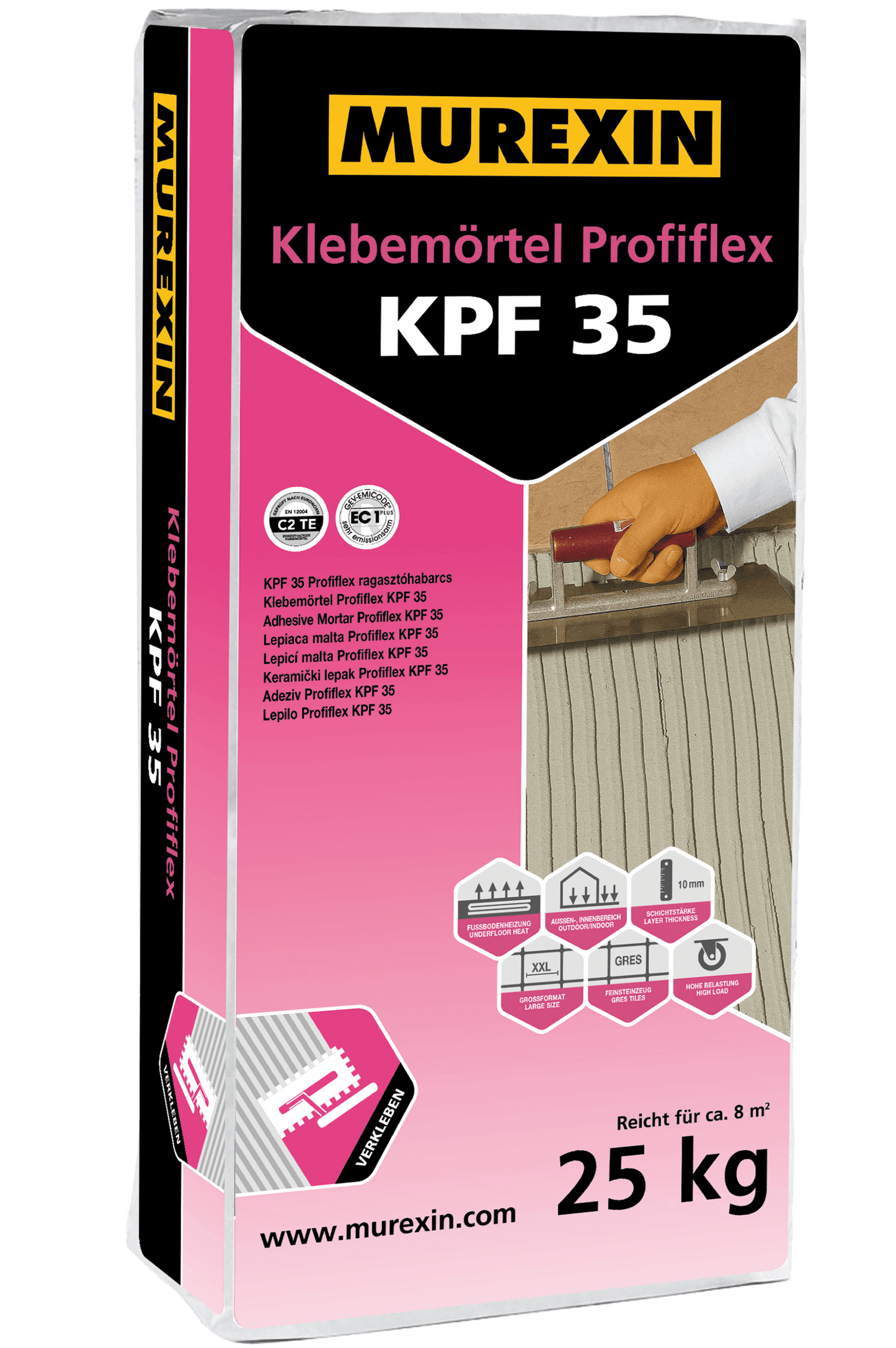 Murexin KPF 35 Profiflex ragasztóhabarcs