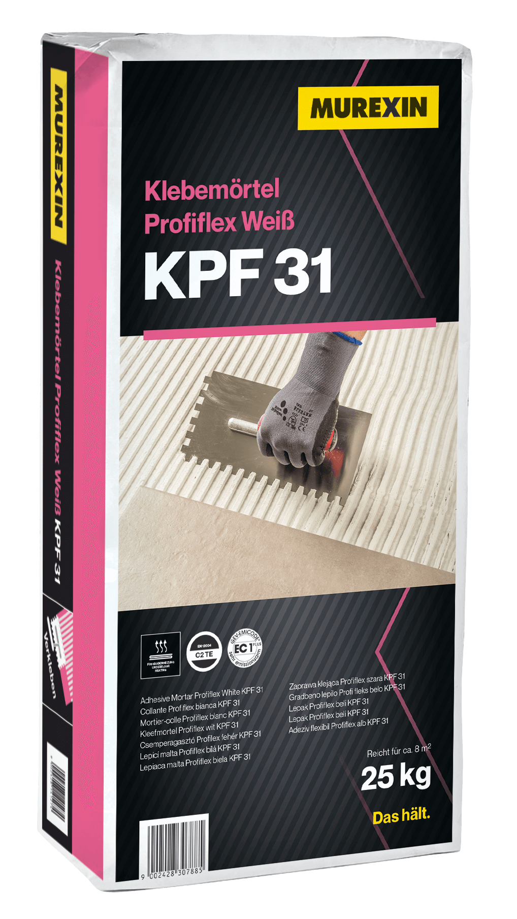 Murexin KPF 31 Profiflex ragasztóhabarcs – fehér