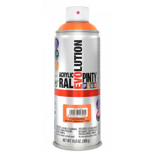 EVO akril FLUOR. narancs F143 400ml