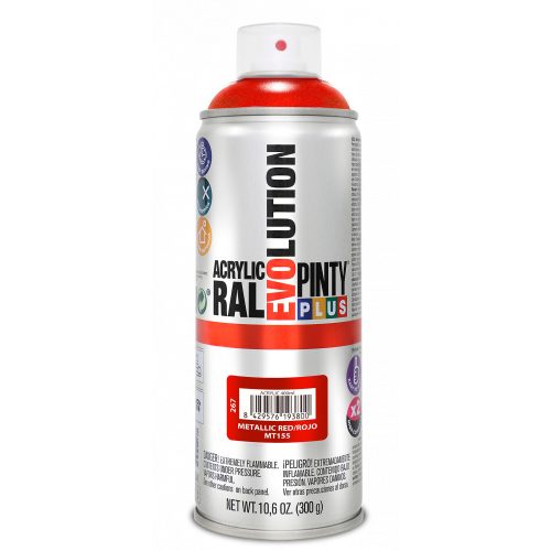EVO akril metál piros MT155 400ml