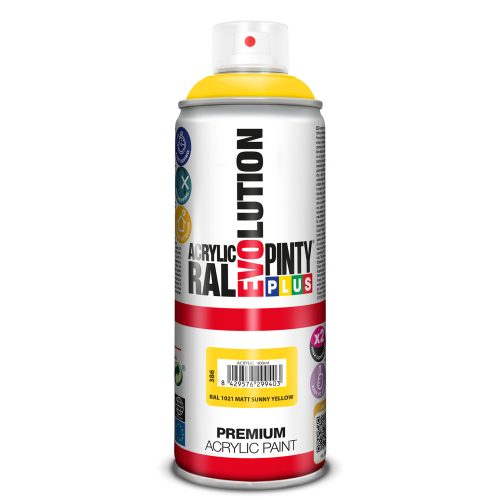 EVO akril RAL 1021 MATT 400ml