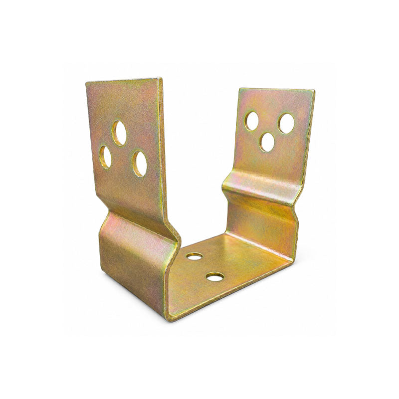 Oszloptartó emelt 120mm galvanizált 3mm vastag