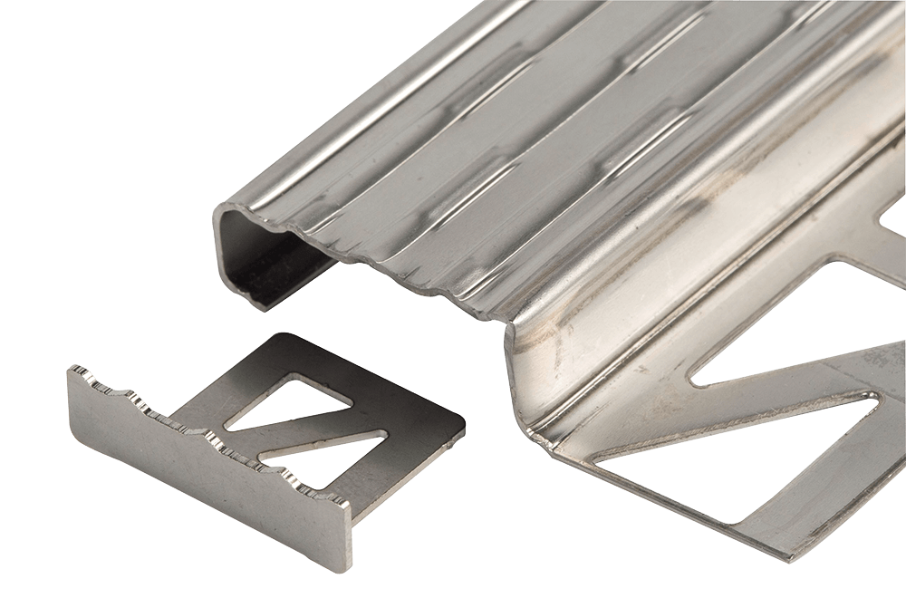 Murexin Záróelem a nemesacél lépcsőprofilhoz