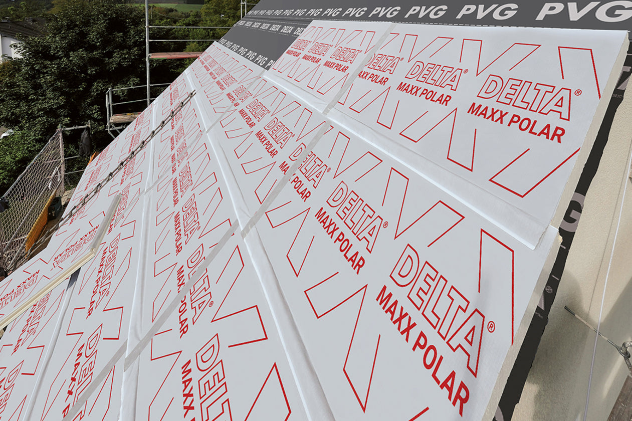 Dörken DELTA®-MAXX POLAR Szarufa fölötti hőszigetelések