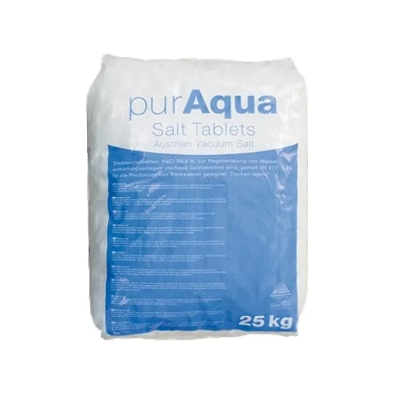 purAqua tablettázott só 25kg/zsák 99,9% tisztaság