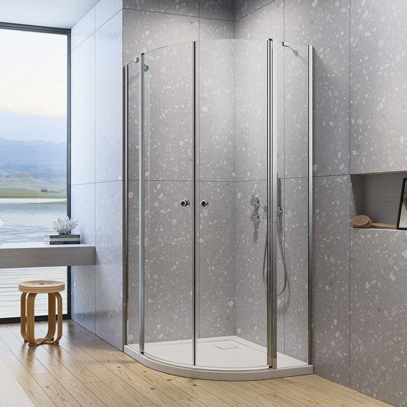 Radaway Eos PDD II 80B, balos, íves zuhanykabin
