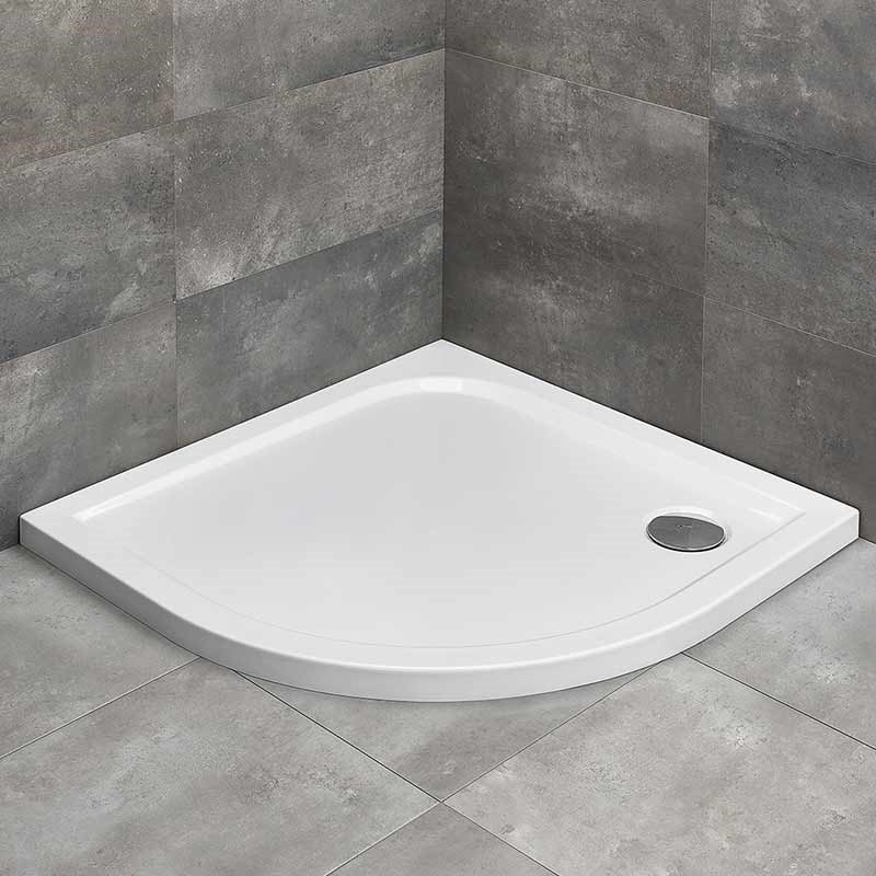 Radaway Delos A 100x100 íves, lapos akril zuhanytálca