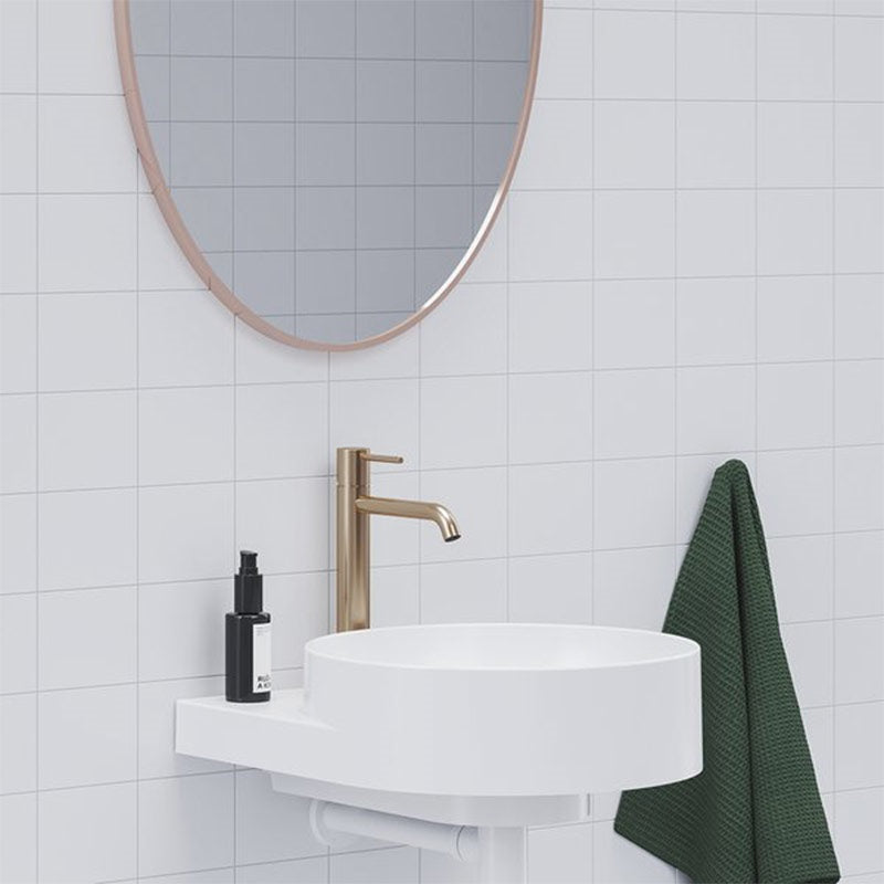 Ravak Espirit es 014.61rgb álló mosdócsaptelep 250 mm, leeresztő nélkül, ess - szálcsiszolt rose gold