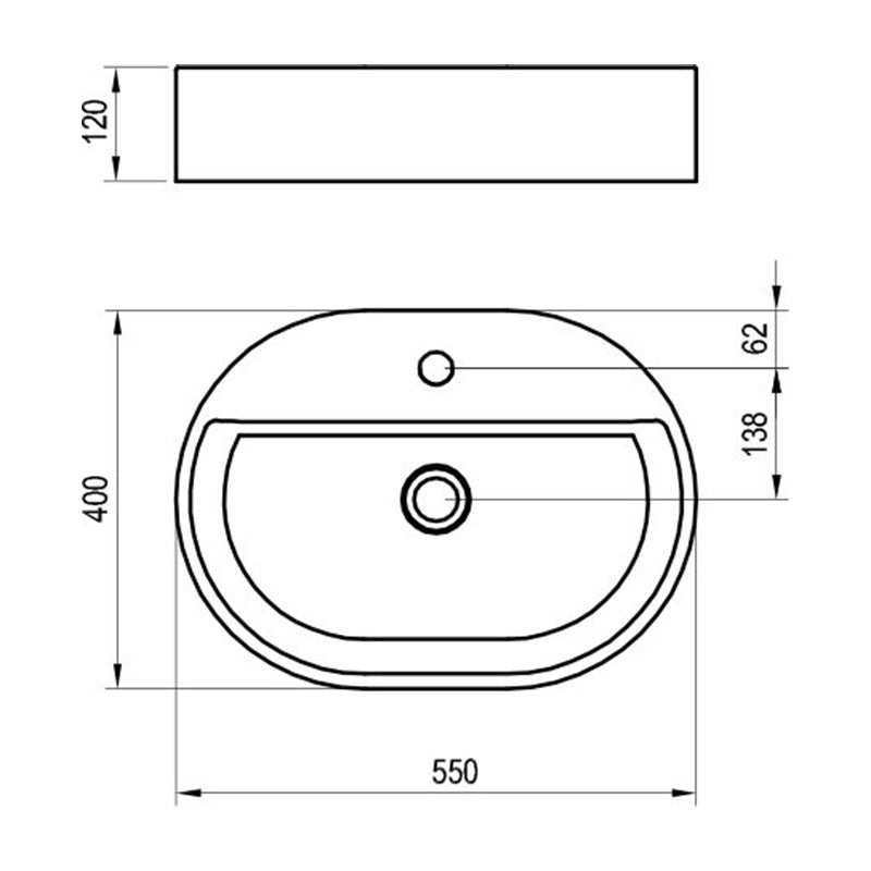 Ravak Ceramic Slim Shelf O kerámiamosdó, fehér