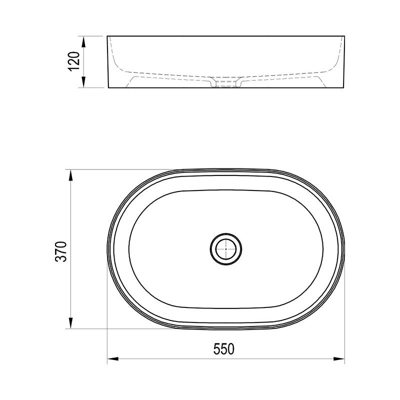 Ravak Ceramic Slim O kerámiamosdó, fehér