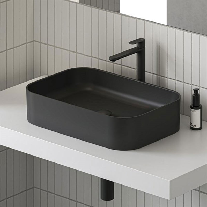 Ravak Ceramic Slim R kerámiamosdó, fekete