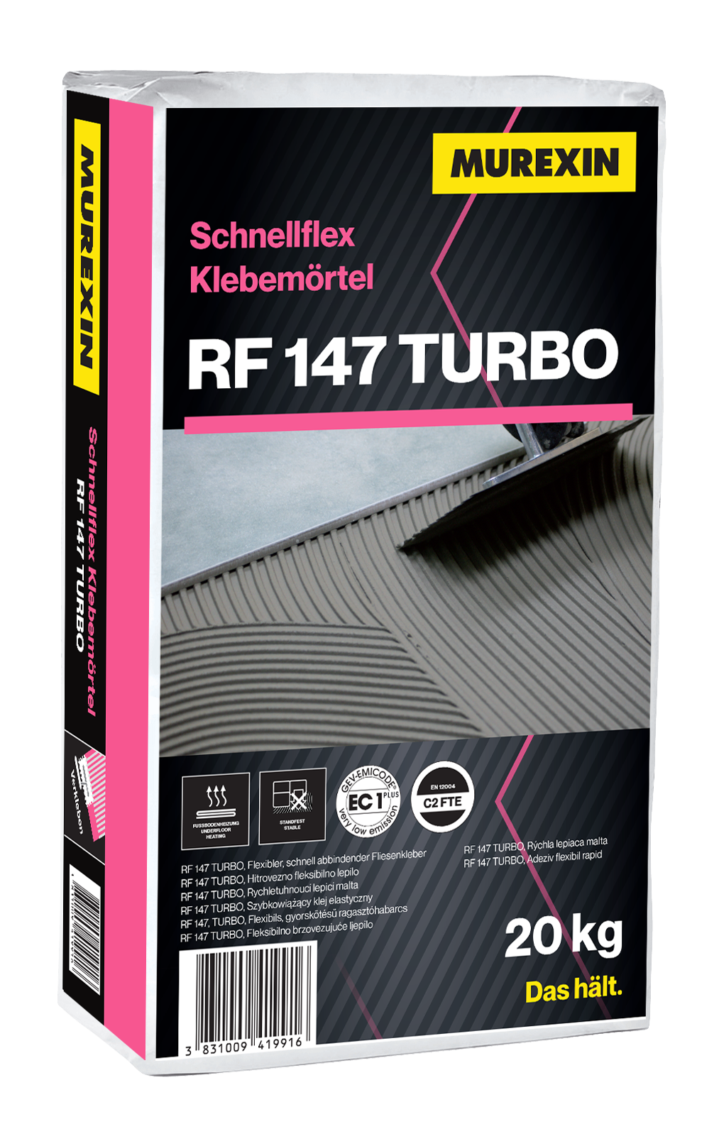 Murexin RF 147 TURBO Gyorsflex ragasztóhabarcs