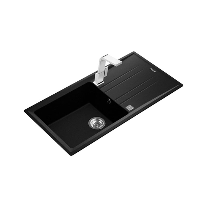 Teka Stone 60 L-TG 1B 1D gránit egymedencés mosogatótálca, karbon