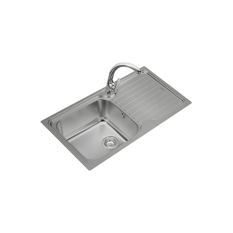 Teka mosogató rozsdamentes beépített classic 86 1b 1d 860*500 + 61001113 szifon