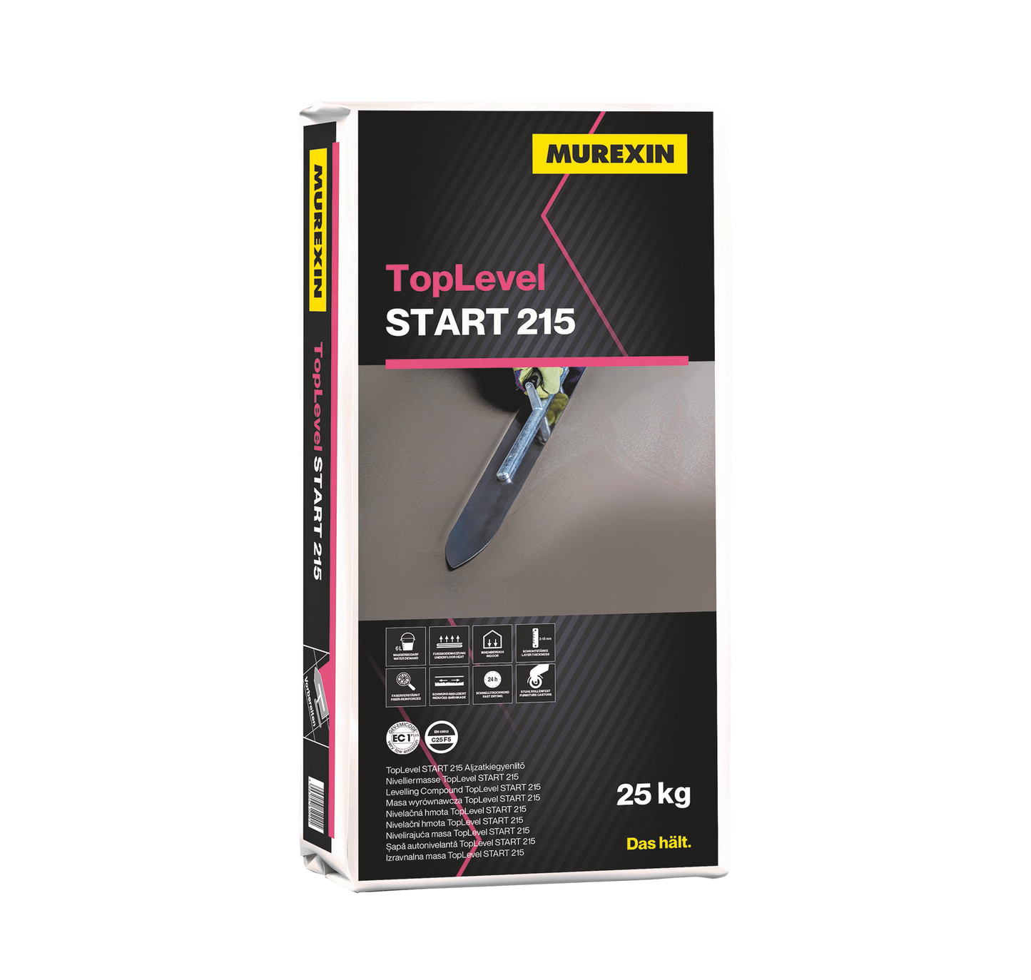 Murexin TopLevel START 215 Aljzatkiegyenlítő / Lewell ST 215 Standard aljzatkiegyenlítő