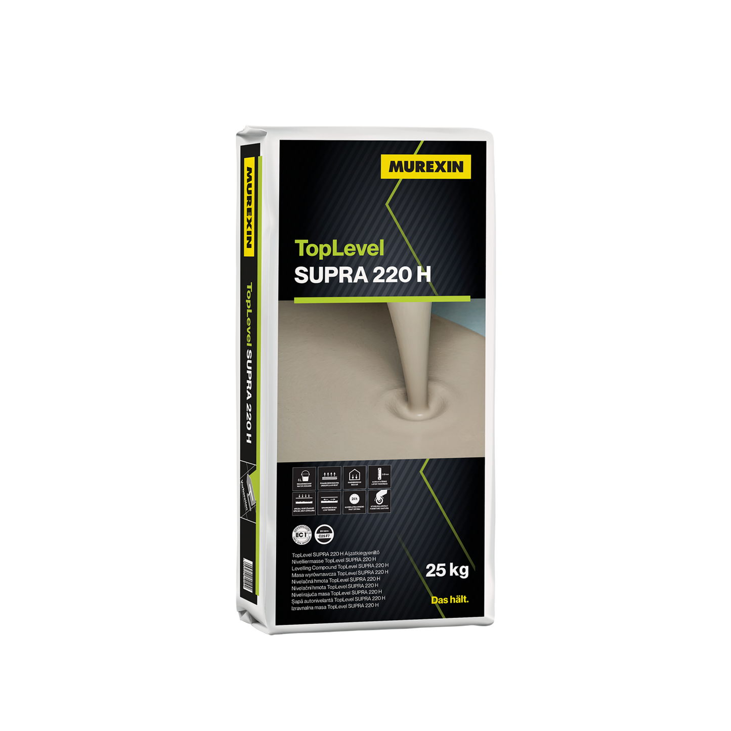 Murexin TopLevel SUPRA 220 H Aljzatkiegyenlítő / Lewell SP 220 Speciál aljzatkiegyenlítő