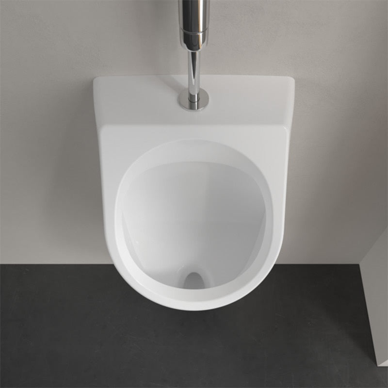 Villeroy & Boch O.novo Siphonic piszoár, fedél nélkül, fehér