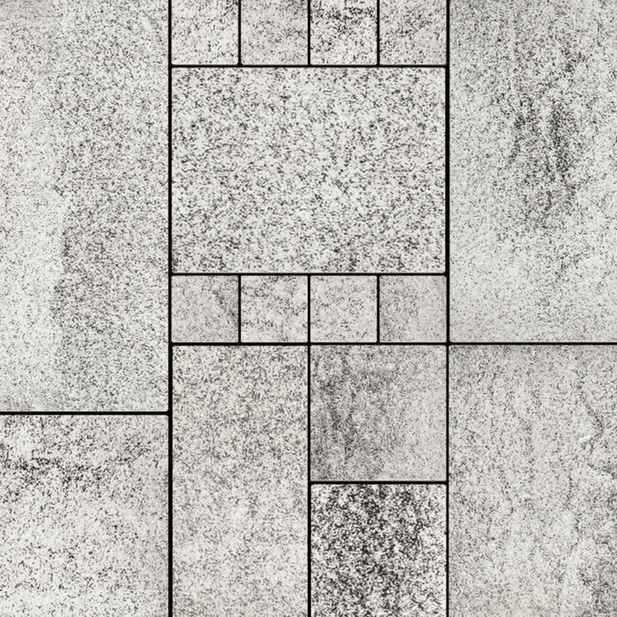 Semmelrock® VENTURA KOMBI 6 CM GRÁNITSZÜRKE-FEHÉR