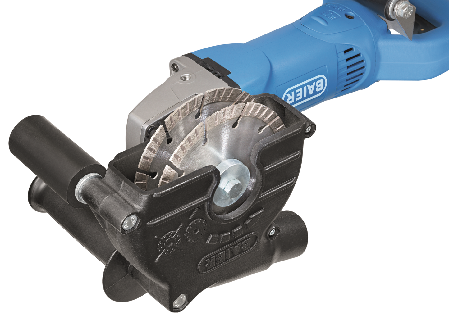 Baier BDN 125, 2 tárcsás 125 mm-s falhoronymaró