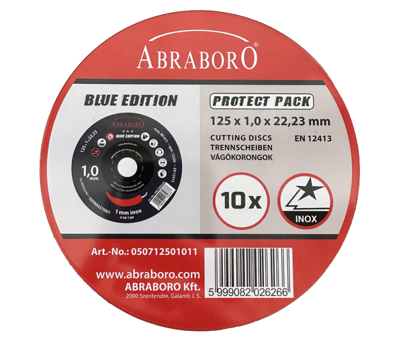ABRABORO® Chili INOX BLUE EDITION
